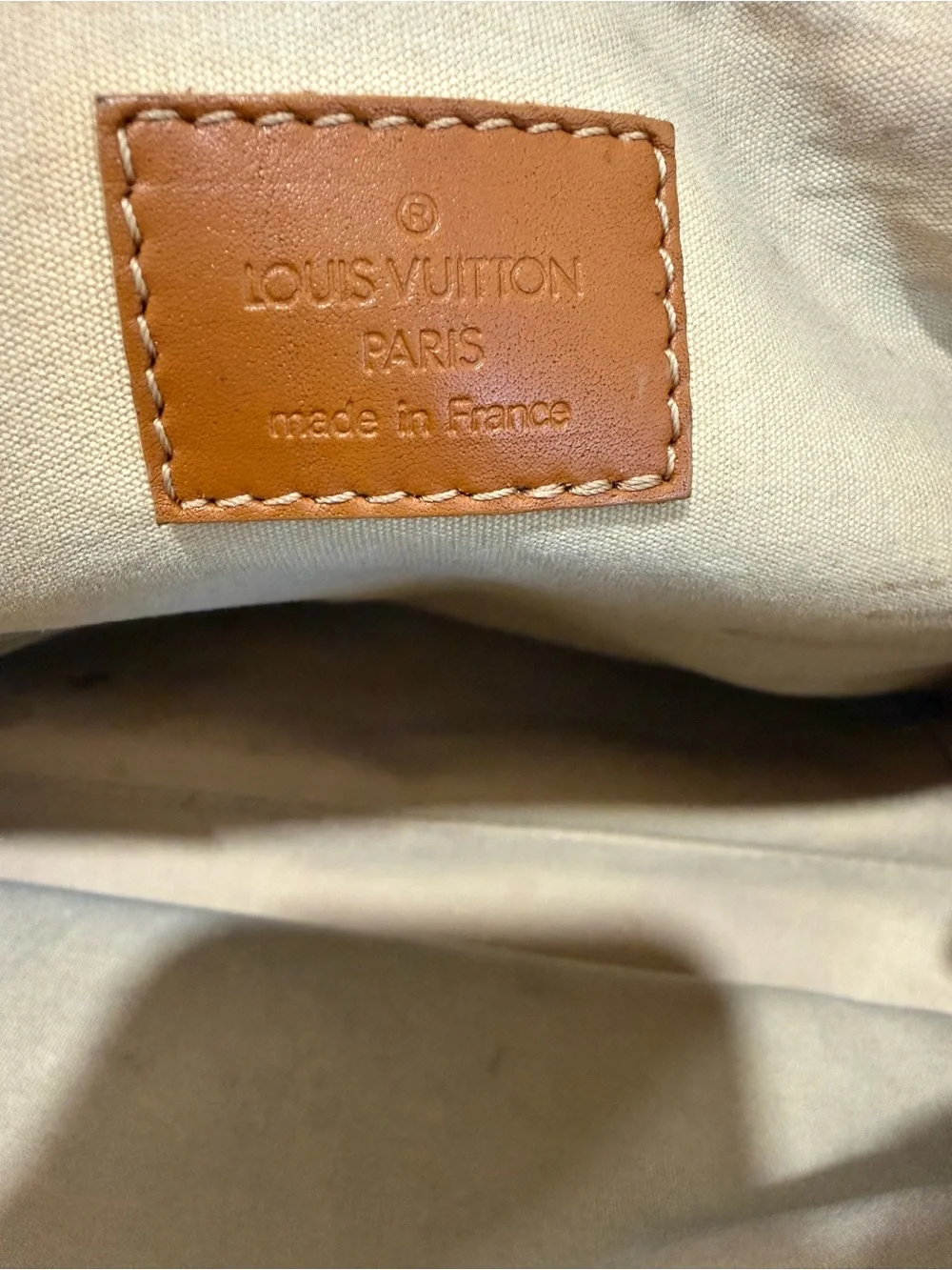Louis Vuitton Mini Monogram Sac Mary Kate Satchel Top Handle Bag *Stains*